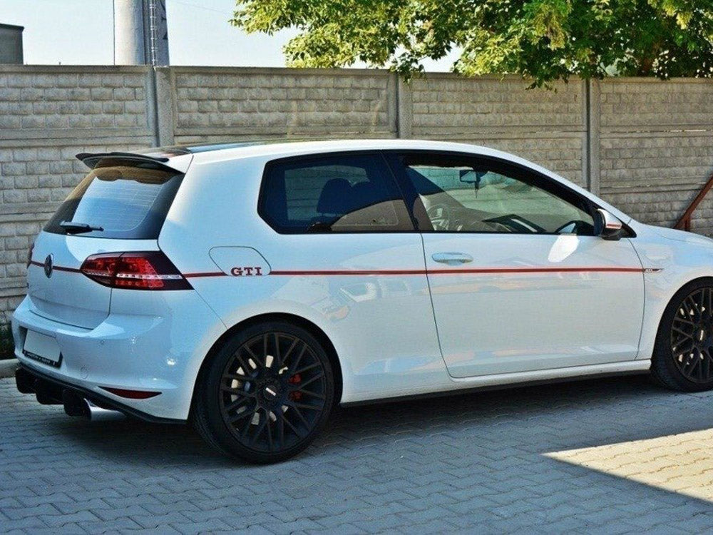 Vw Golf Mk7 Gti Rear Diffuser &Amp; Rear Side Splitters