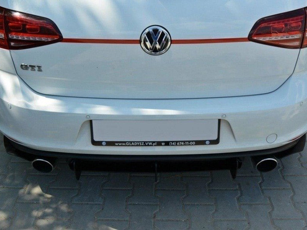 Vw Golf Mk7 Gti Rear Diffuser &Amp; Rear Side Splitters