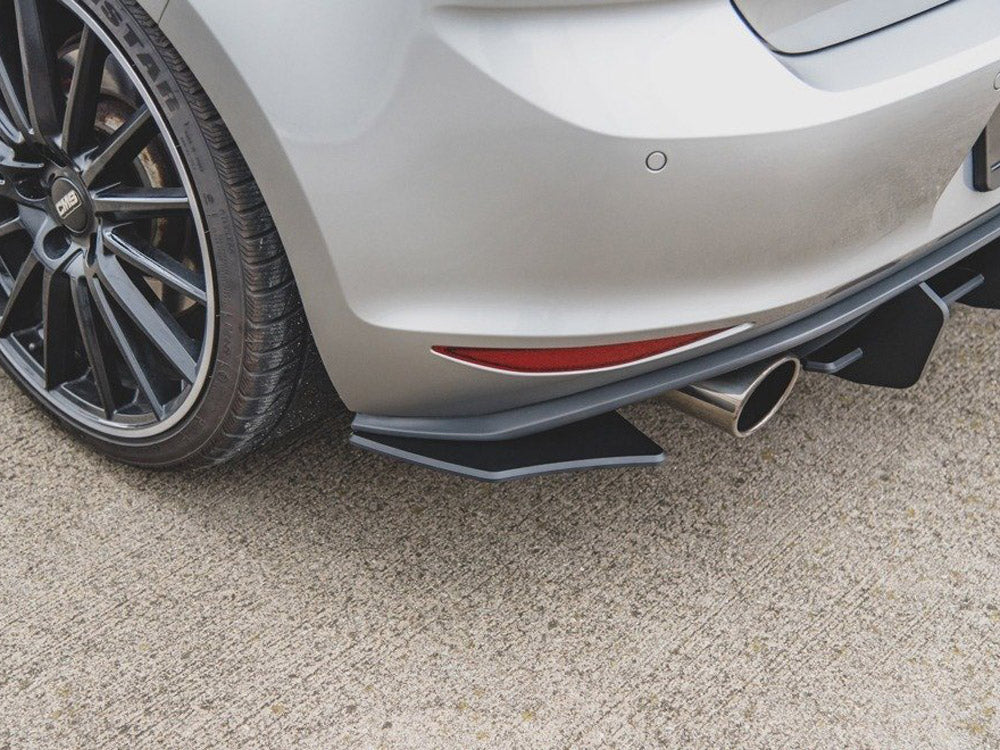 Street Pro Rear Side Splitters V.2 Vw Golf Mk7 Gti