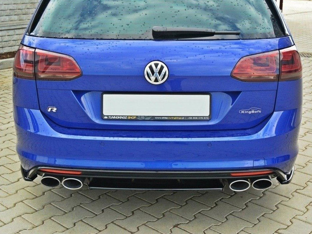 Central Rear Splitter Vw Golf R Mk7 Estate