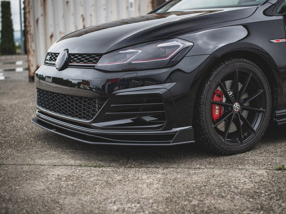 Street Pro Front Splitter Vw Golf 7 Gti Tcr