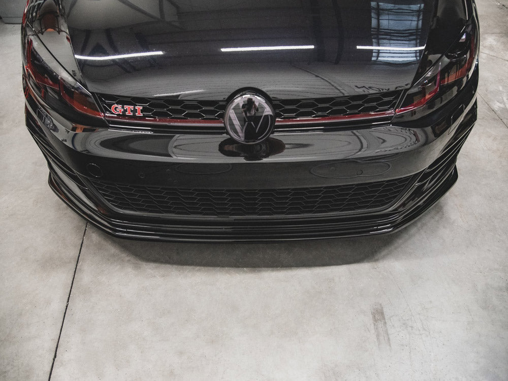 Front Splitter Vw Golf Mk7.5 Gti Tcr - Textured