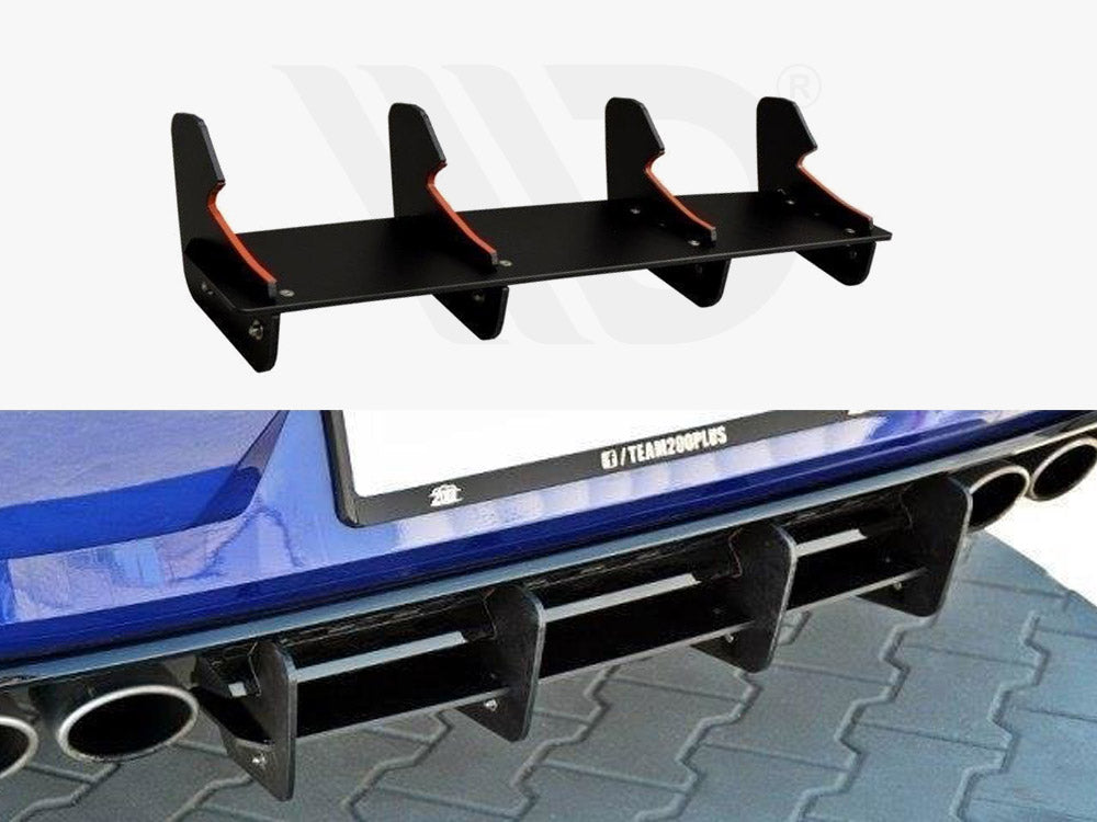 Rear Diffuser Volkswagen Golf R Mk7 Facelift