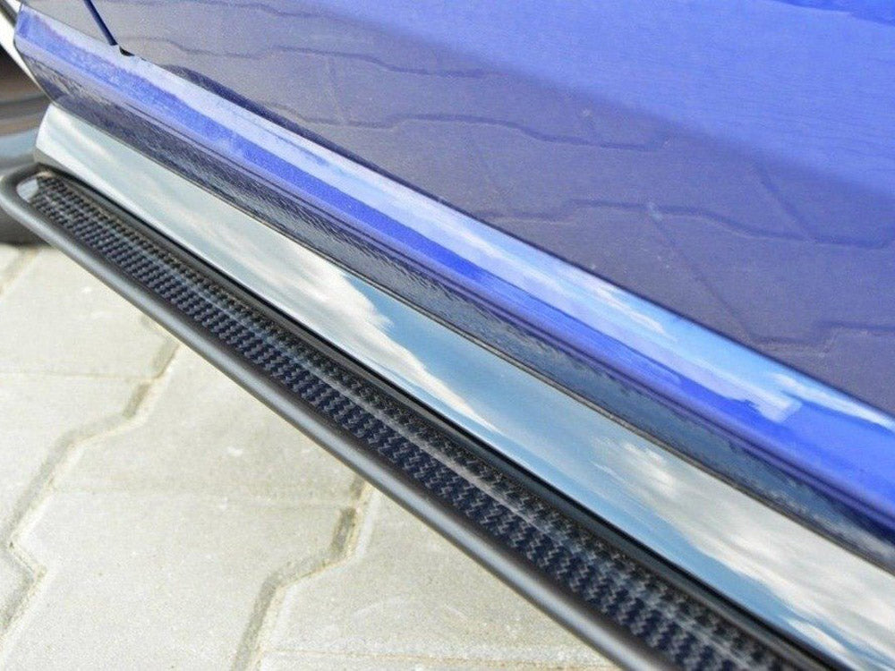 Racing Side Skirts Diffusers Volkswagen Golf R / R-Line Mk7 Facelift