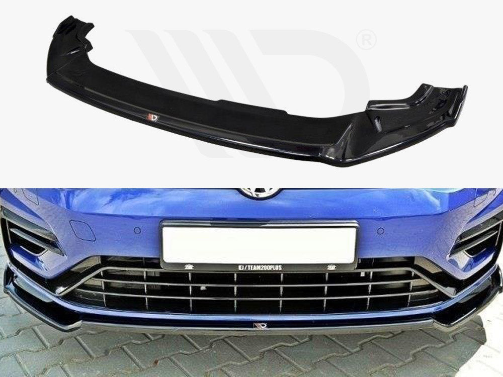 Front Splitter V.2 Volkswagen Golf R / R-Line Mk7 Facelift