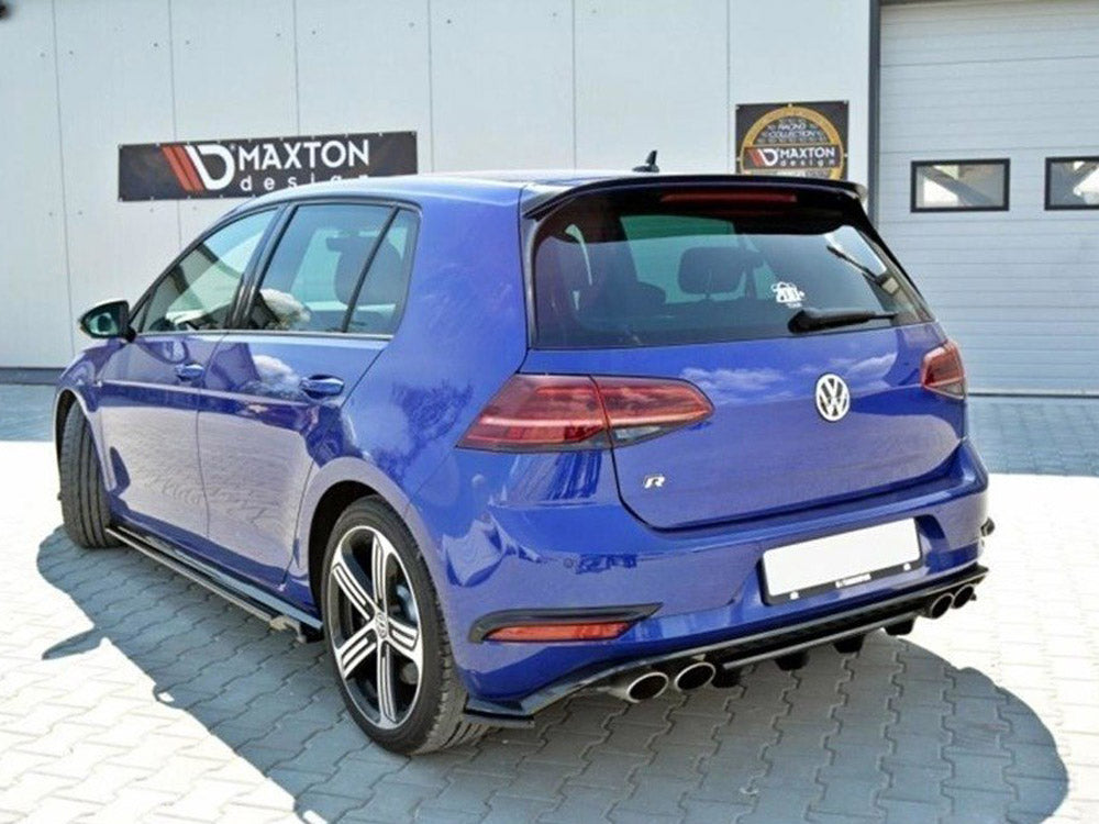 Rear Splitter Volkswagen Golf R / R-Line Hatchback Mk7 Facelift