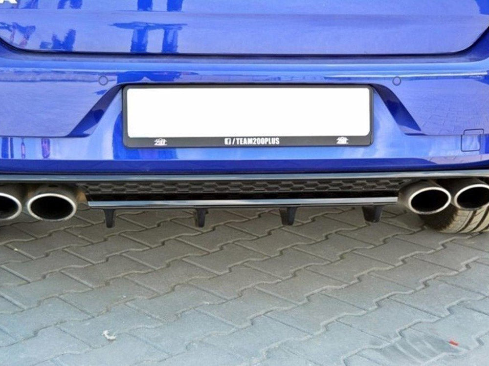 Rear Splitter Volkswagen Golf R / R-Line Hatchback Mk7 Facelift