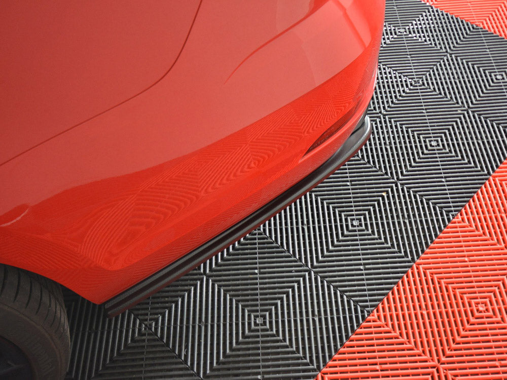 Rear Side Splitters V.1 Vw Golf 7 R Variant Facelift - Textured