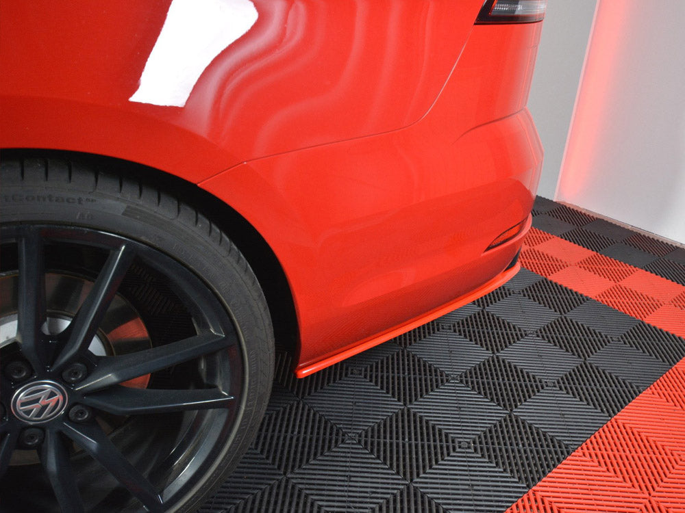 Rear Side Splitters V.2 Vw Golf 7 R Variant Facelift