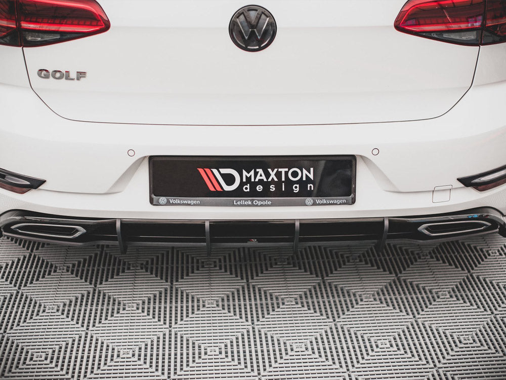 Street Pro Rear Diffuser Vw Golf R-Line Mk7 Facelift