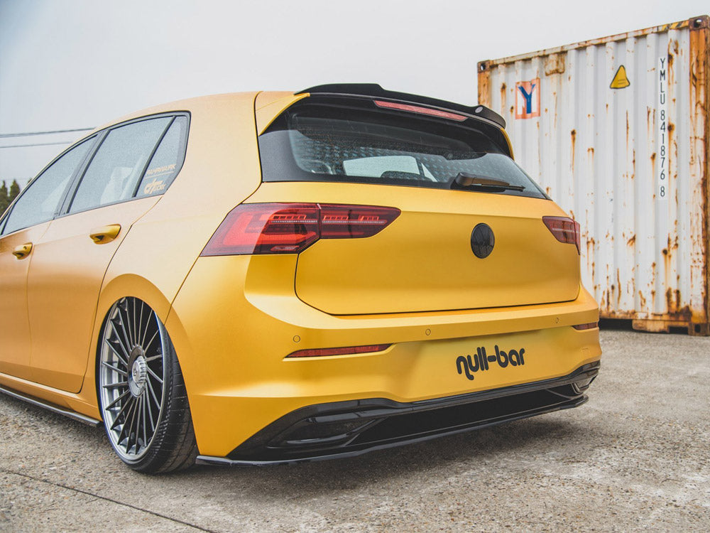 Rear Splitter Volkswagen Golf Mk8 - Textured
