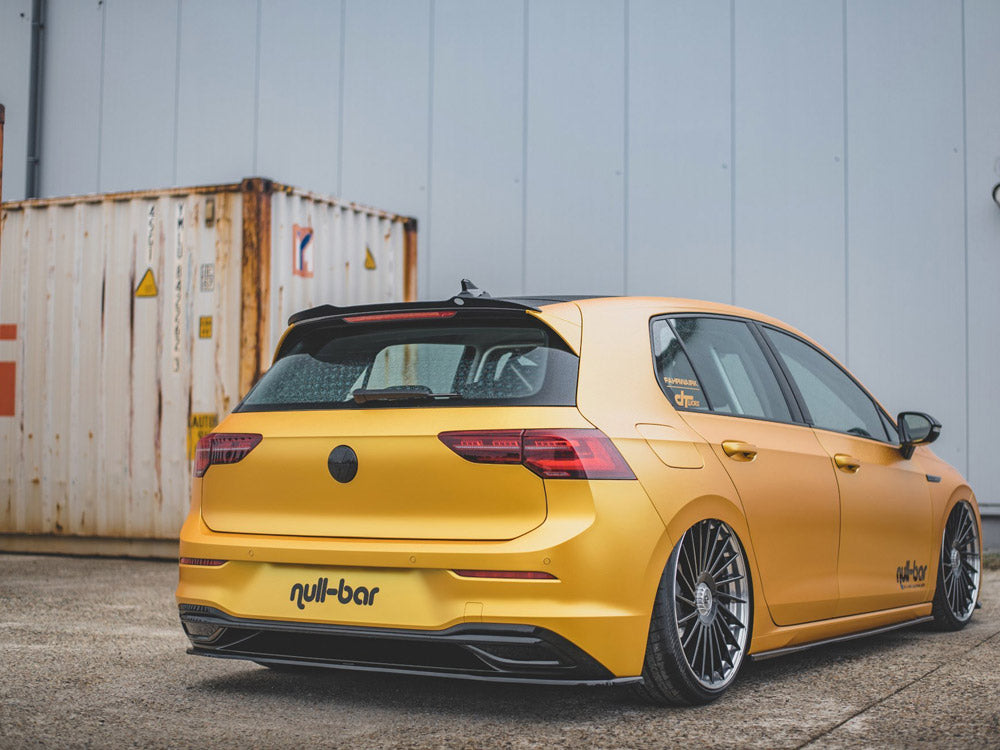 Rear Splitter Volkswagen Golf Mk8 - Textured