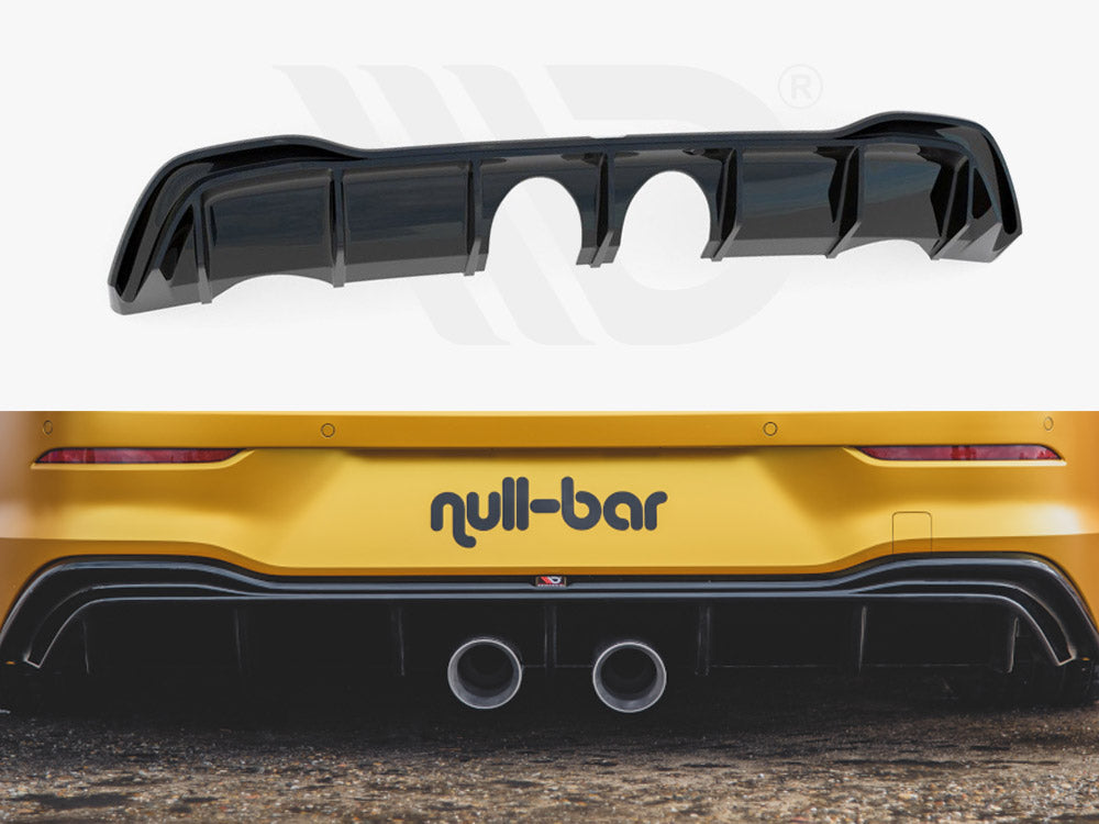 Rear Valance Vw Golf Mk8 (R32 Look) - Textured