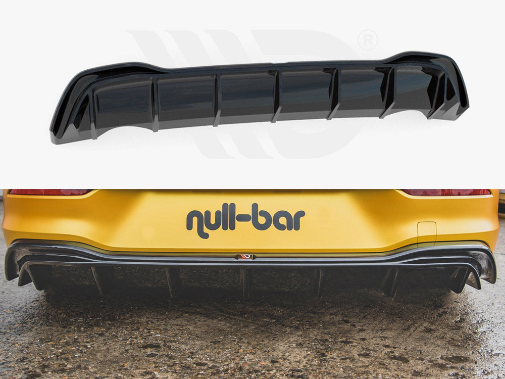 Rear Valance Vw Golf Mk8 - Textured