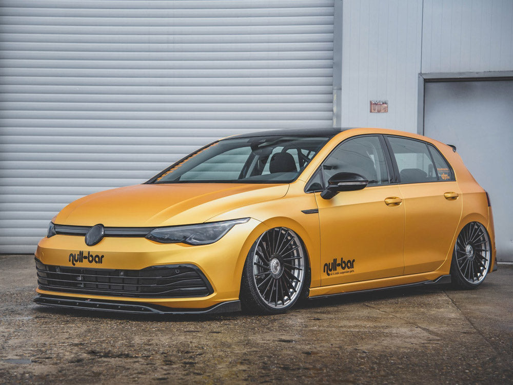 Side Skirts Diffusers V.2 Vw Golf Mk8 (2020-) - Textured