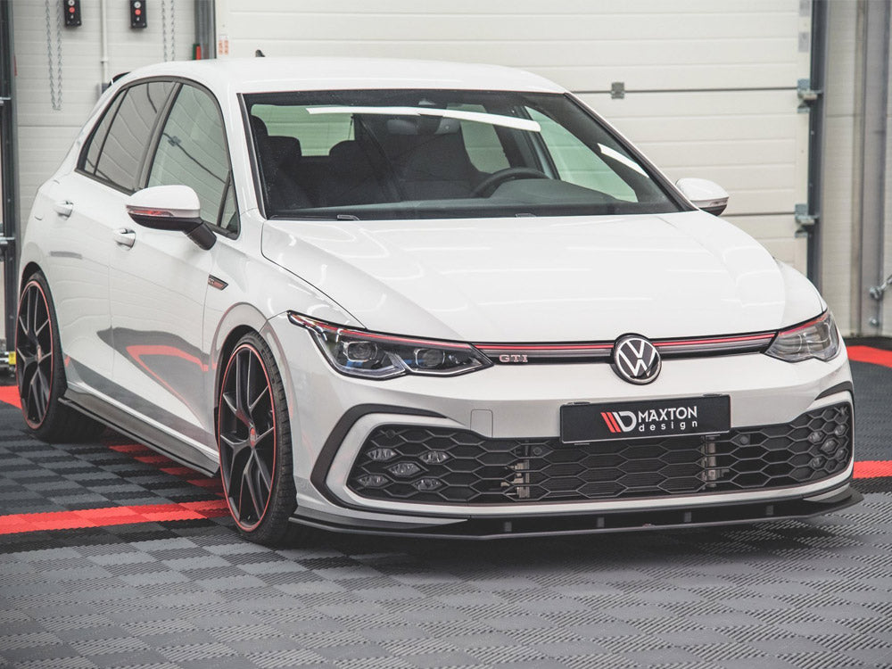 Street Pro Front Splitter Volkswagen Golf Gti / Gte / Gtd / R-Line Mk8
