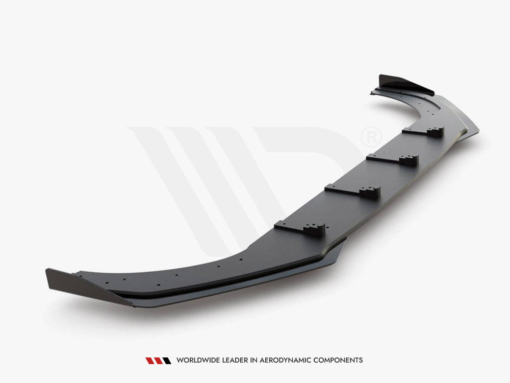 Street Pro Front Splitter + Flaps Volkswagen Golf Gti / Gte / Gtd / R-Line Mk8
