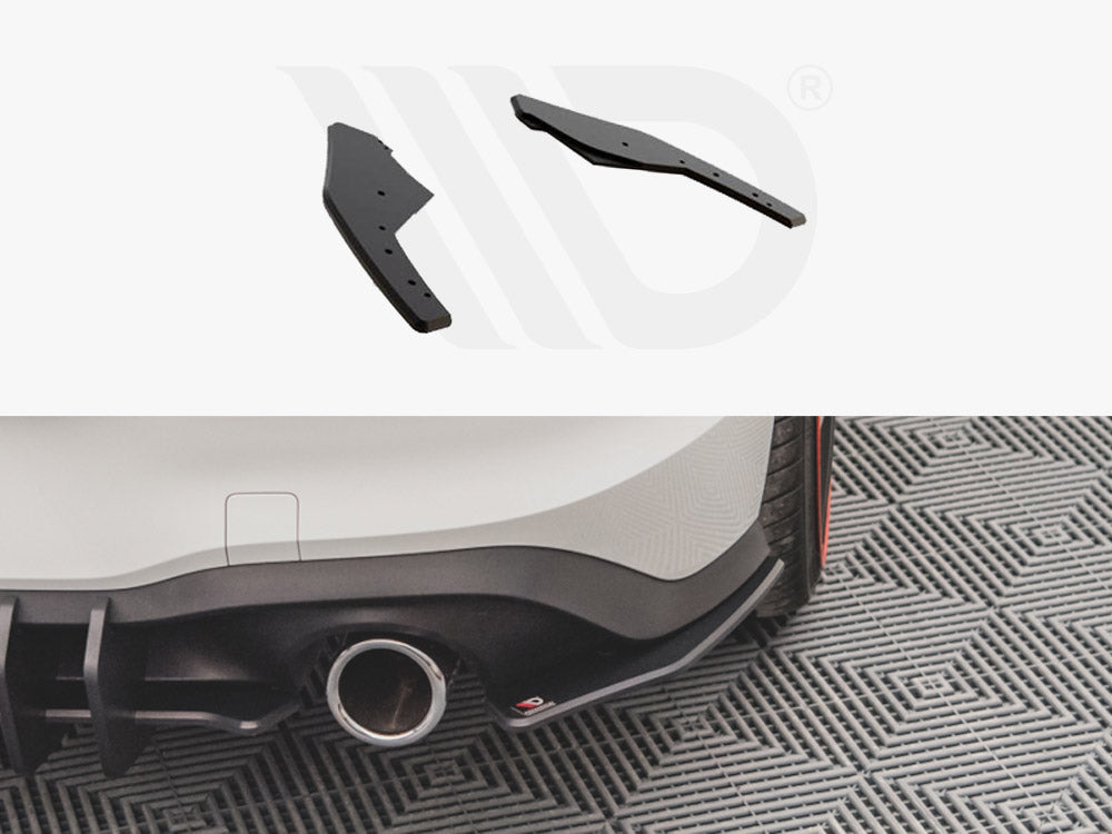 Street Pro Rear Side Splitters Volkswagen Golf Gti / Gte / R-Line Mk8
