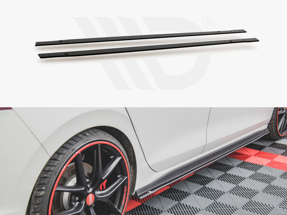 Street Pro Side Skirts Diffusers Volkswagen Golf Gti / Gte / Gti Clubsport / R-Line Mk8
