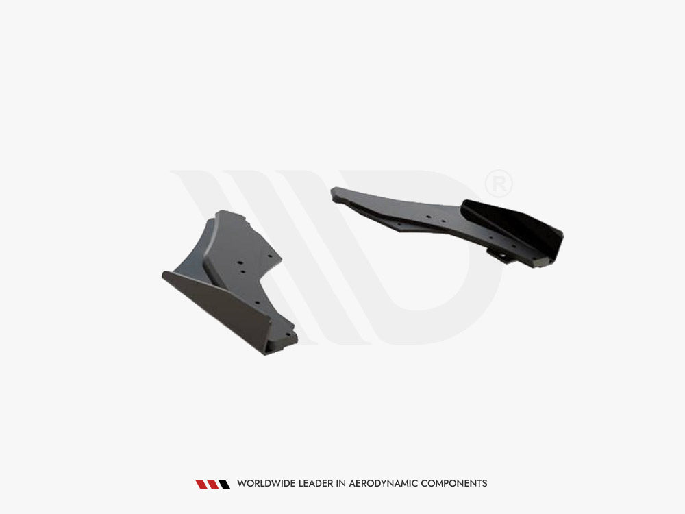 Street Pro Rear Side Splitters + Flaps Vw Golf 8 Gti Clubsport