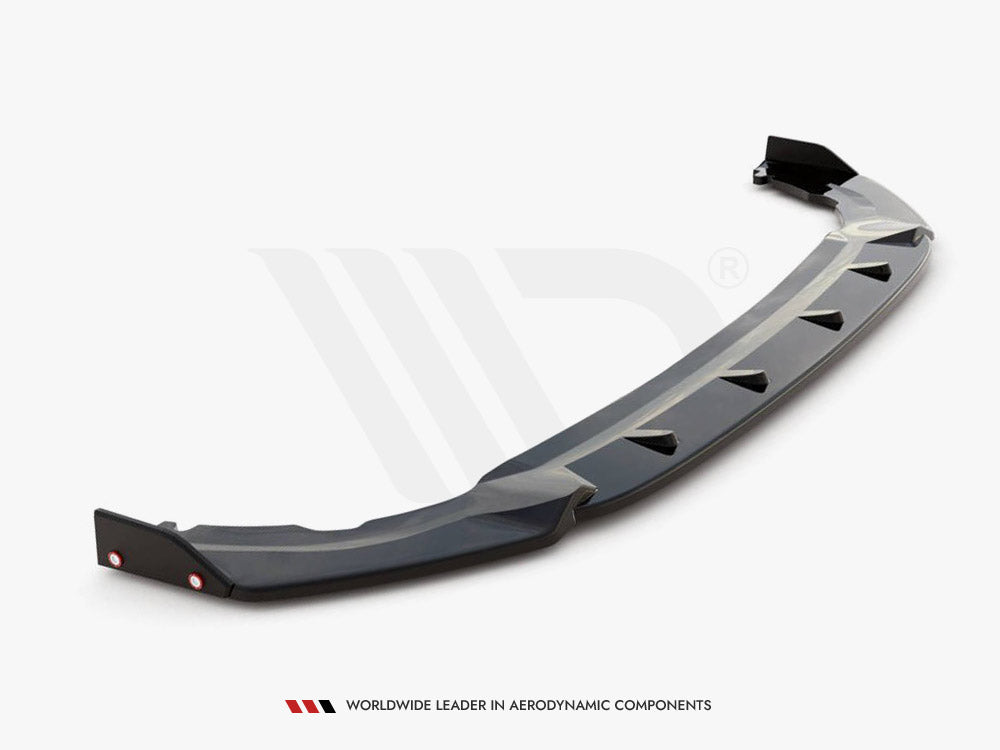 Front Splitter V.1 + Flaps Vw Golf 8 Gti Clubsport