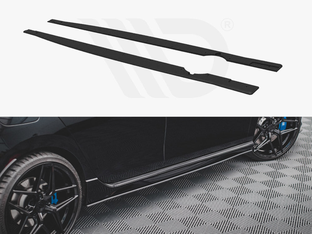 Street Pro Side Skirts Diffusers Vw Golf R Mk8