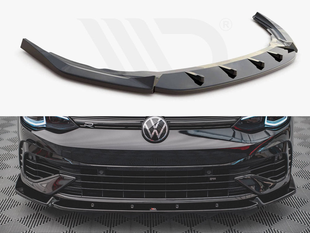 Front Splitter V.2 Vw Golf R Mk8