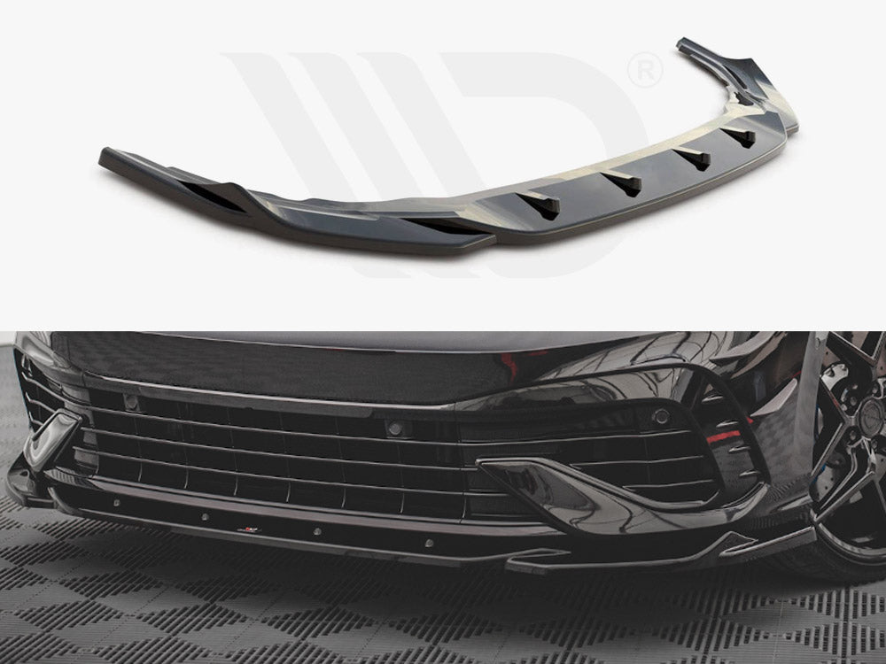 Front Splitter V.4 Vw Golf R Mk8