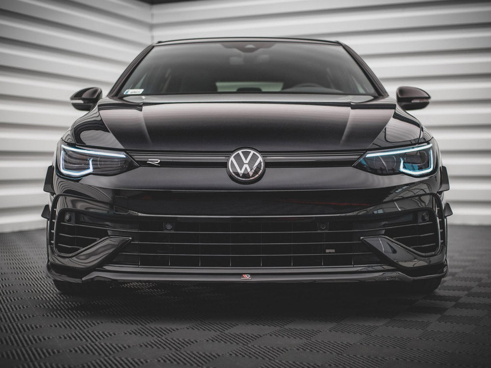Front Splitter V.6 Vw Golf R Mk8