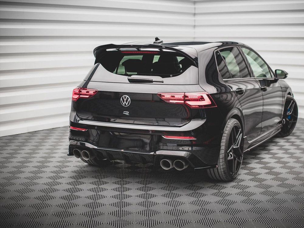 Rear Side Splitters V.3 Vw Golf R Mk8 - Textured