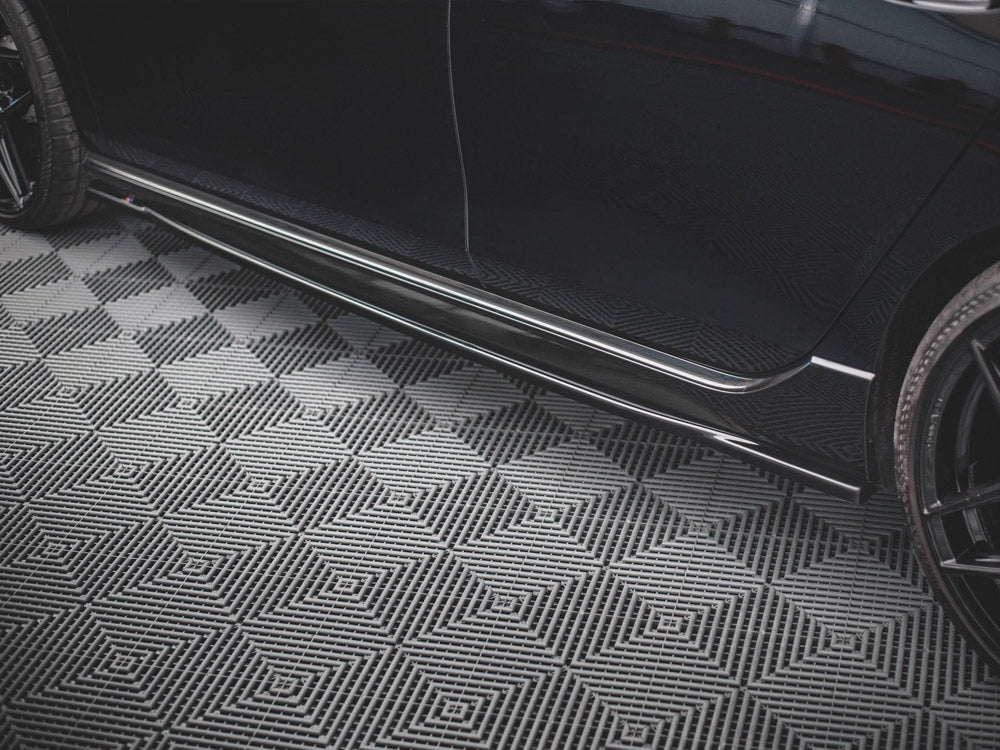 Side Skirts Diffusers V.1 Volkswagen Golf R Mk8