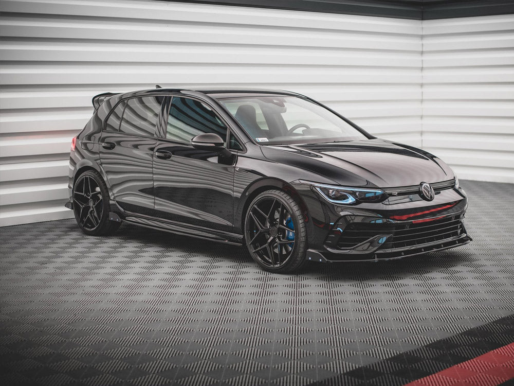 Side Skirts Diffusers V.2 + Flaps Vw Golf R Mk8