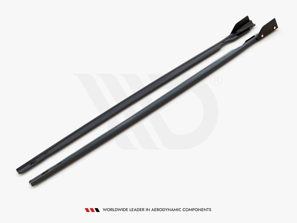Side Skirts Diffusers V.2 + Flaps Vw Golf R Mk8