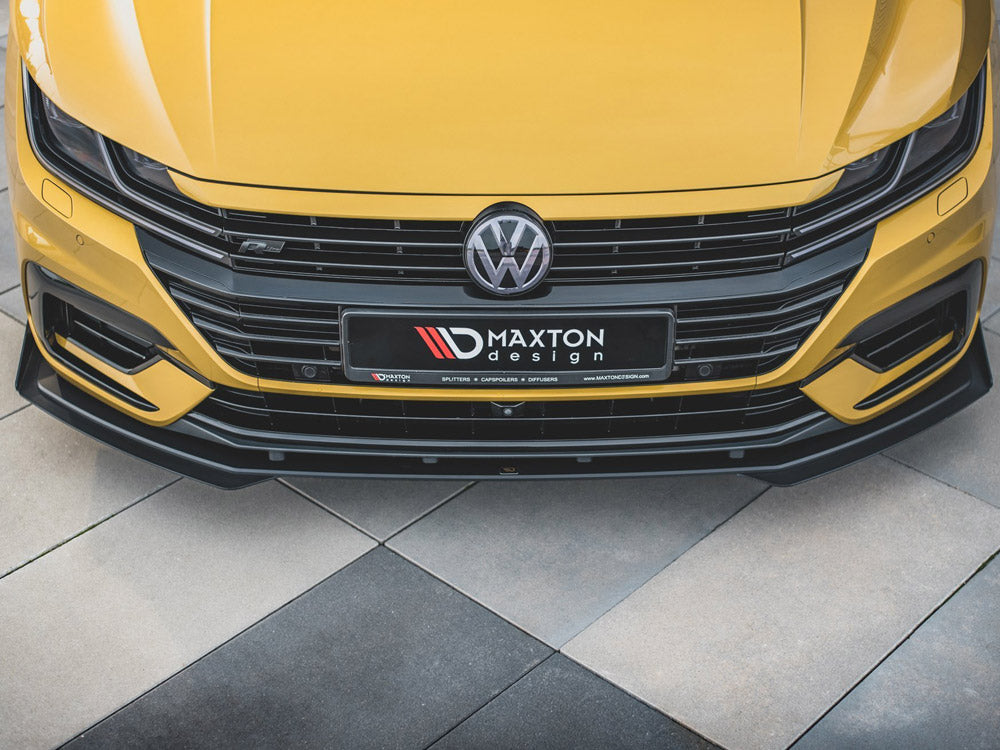 Street Pro Front Splitter + Flaps Vw Arteon R-Line