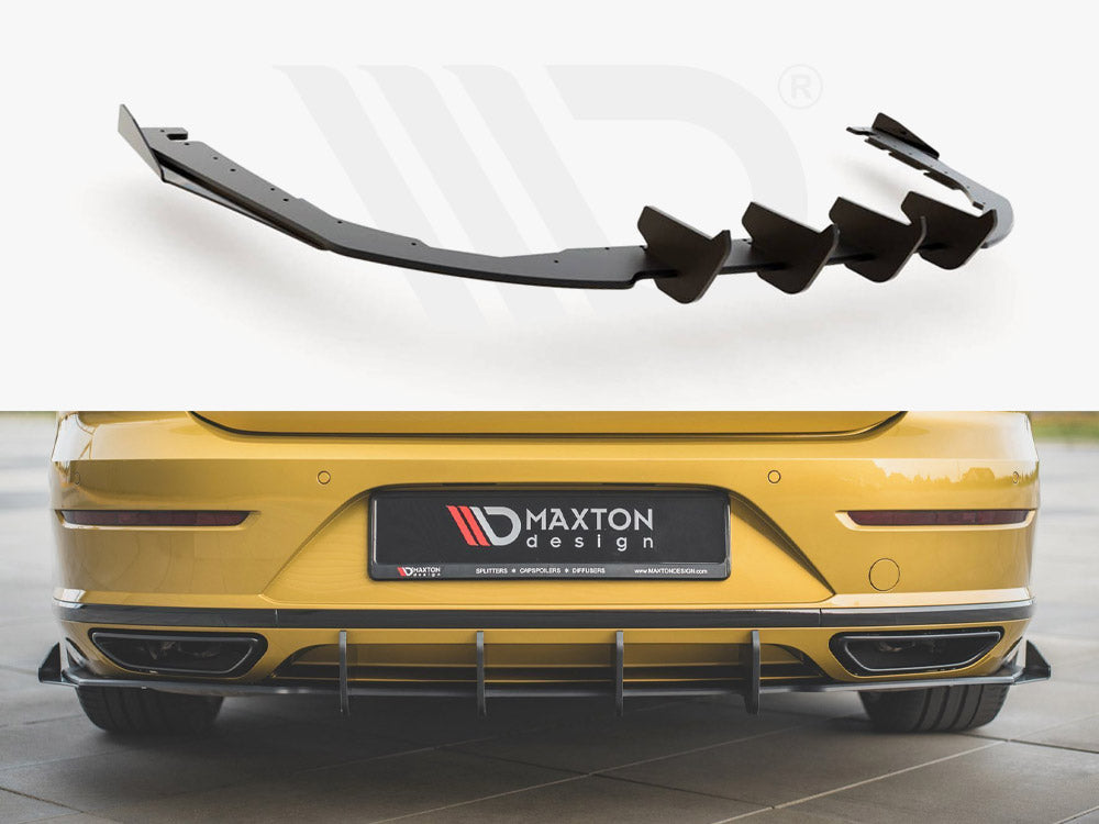 Street Pro Rear Diffuser + Flaps Vw Arteon R-Line