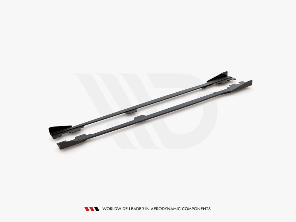 Street Pro Side Skirts Diffusers + Flaps Bmw 1 F21 M135I / M140I / M-Pack