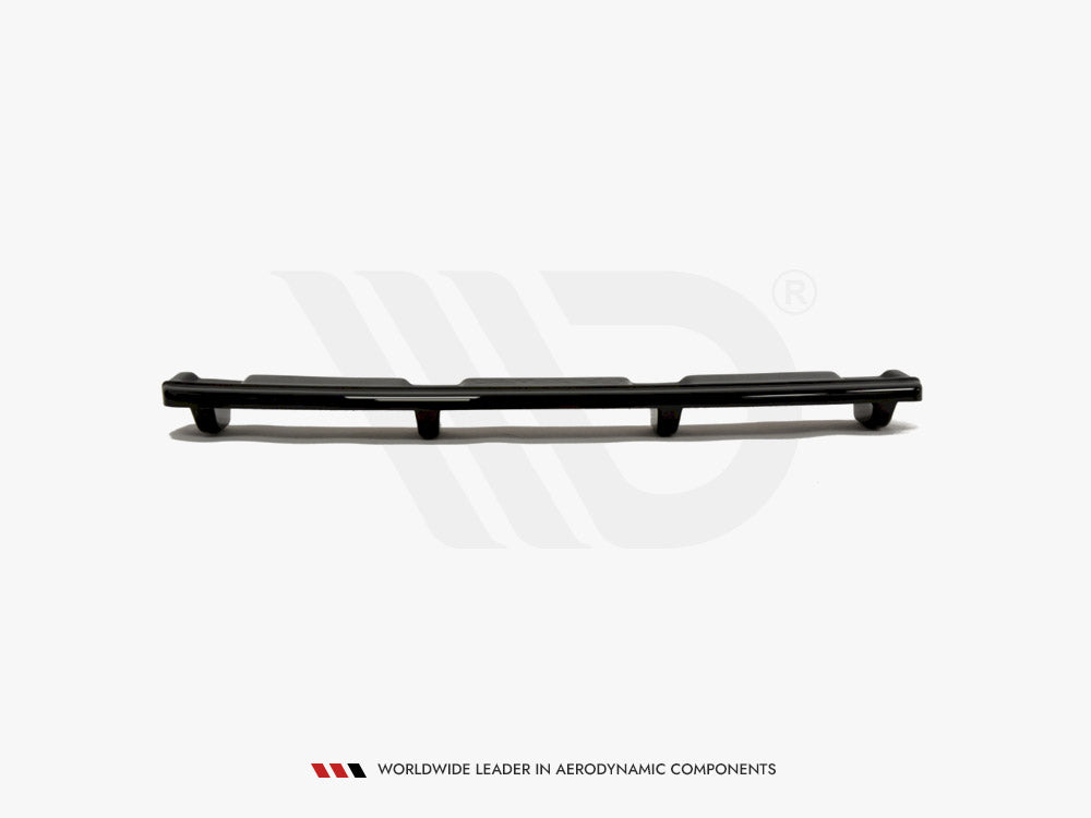 Central Rear Splitter (Vertical Bars) Bmw 1 F20 / F21 - Textured