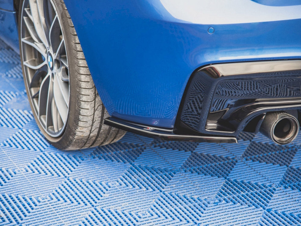 Rear Side Splitters V.2 (For Rear Valance V.1) Bmw M135I F20