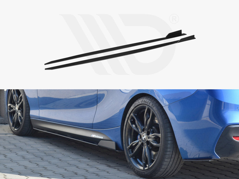 Racing Side Skirts Diffusers Bmw 1 F21 M135I / M140I / M-Pack