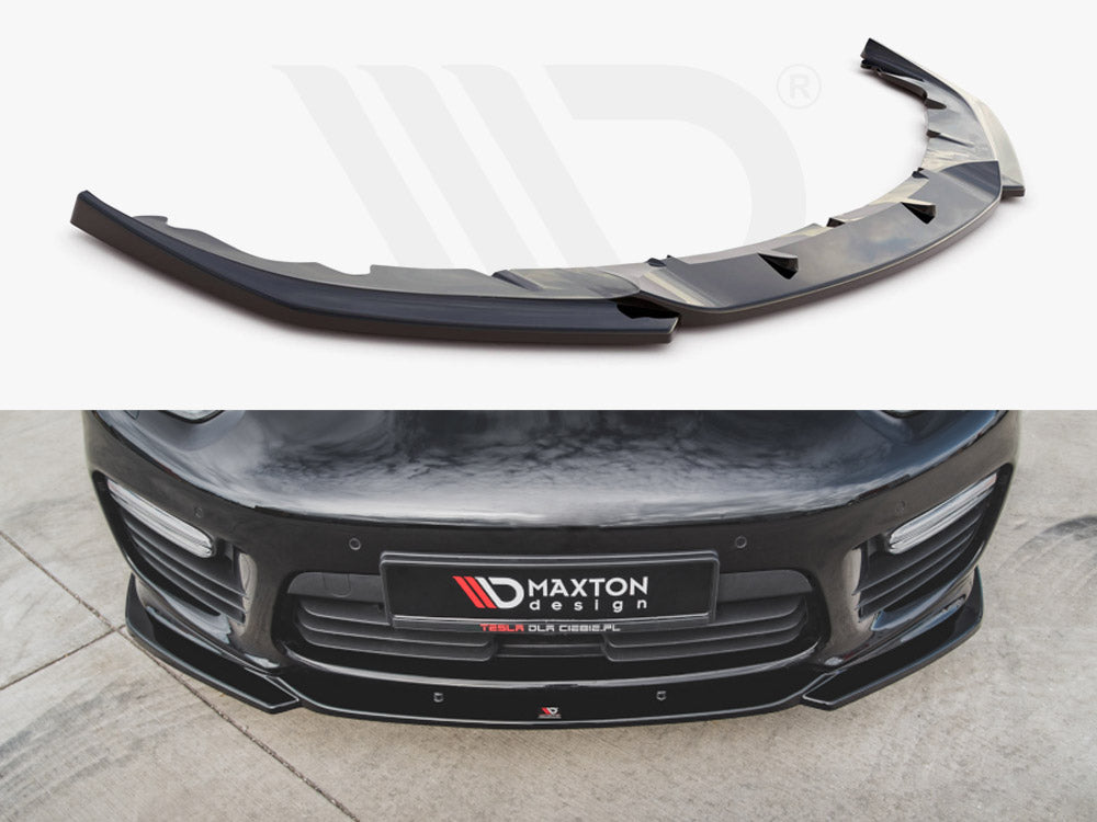 Front Splitter V.2 Porsche Panamera Turbo 970 Facelift (2013-2016)