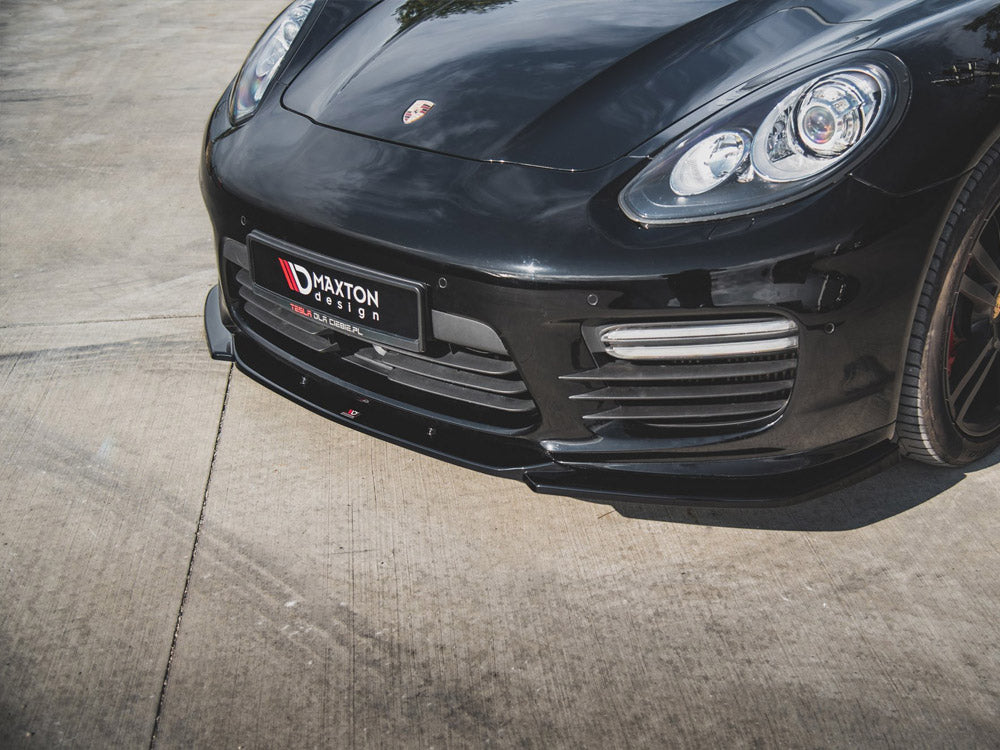 Front Splitter V.2 Porsche Panamera Turbo 970 Facelift (2013-2016)