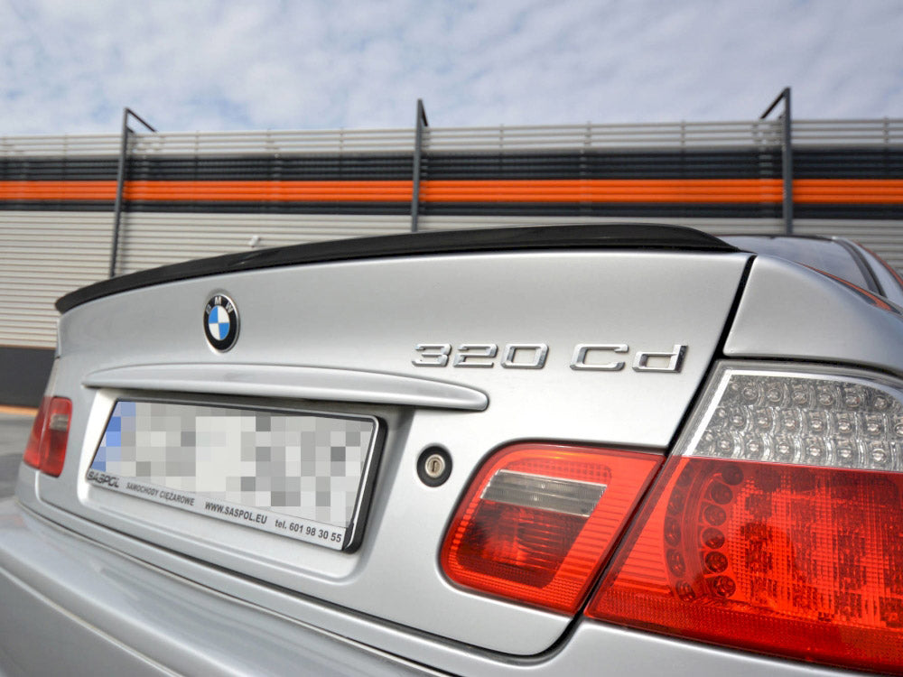 Spoiler Extension Cap Bmw 3 E46 Coupe Pre-Facelift Standard (1999-2003) - Textured
