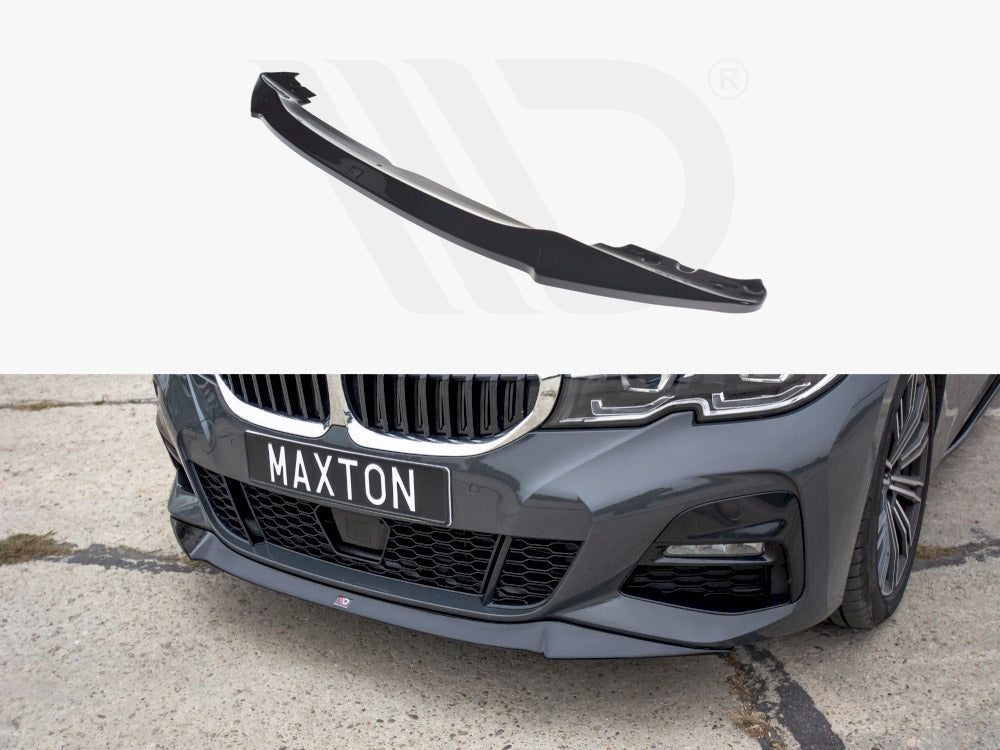 Front Splitter V.1 Bmw 3 G20 M-Sport (2019-2022) - Textured