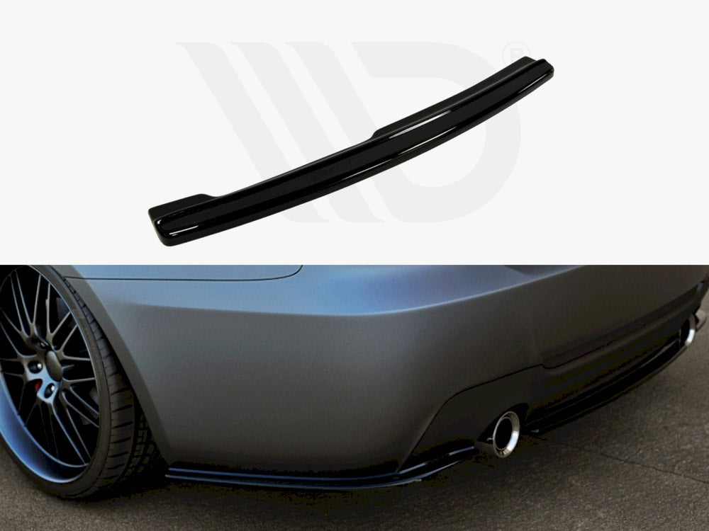 Central Rear Splitter Bmw 3 E92 M-Sport - Textured