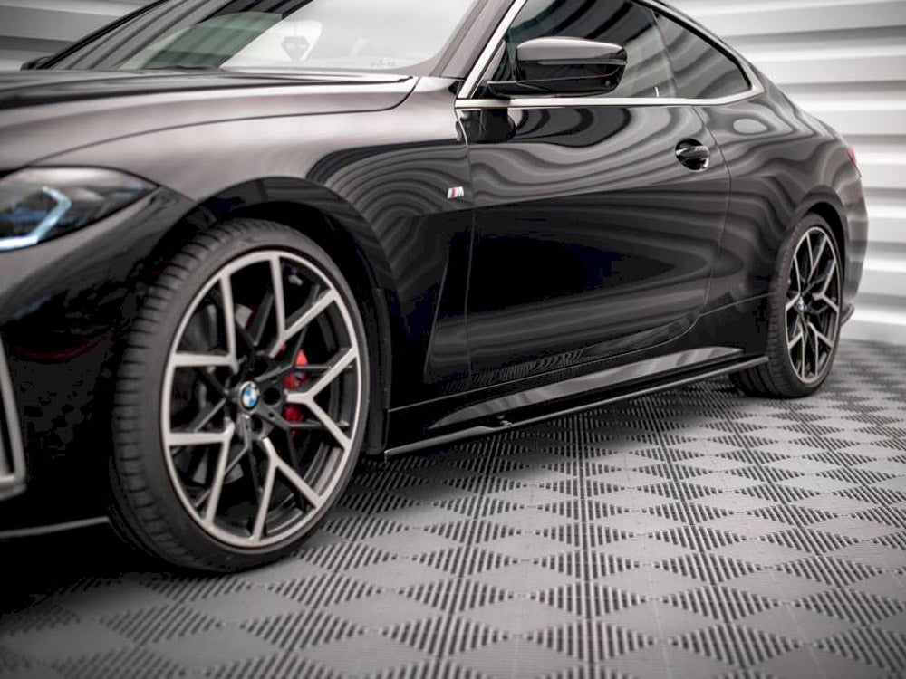 Side Skirts Diffusers V.1 Bmw 4 M-Pack / M440I G22 / G23