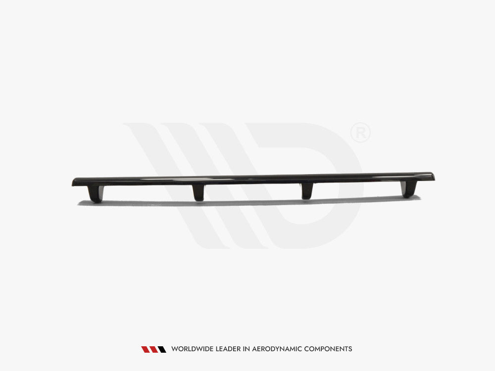 Central Rear Splitter (Vertical Bars) Bmw 4 Coupe / Gran Coupe / Cabrio M-Pack F32 / F36 / F33