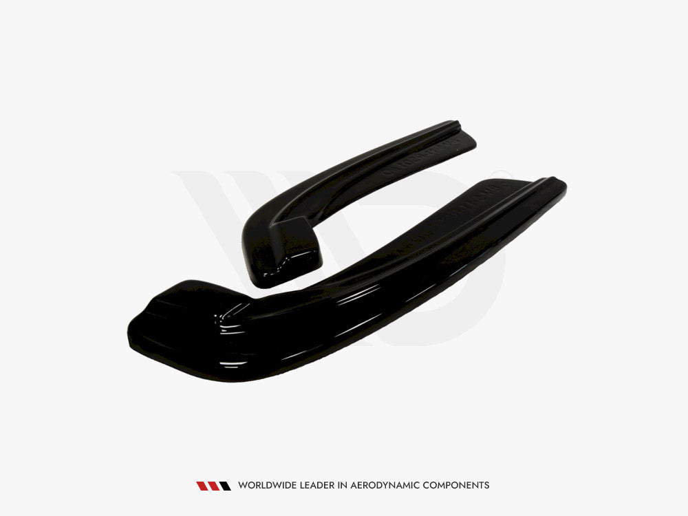 Rear Side Splitters Bmw 5 F11 M-Pack (Fits Two Single Exhaust Ends)