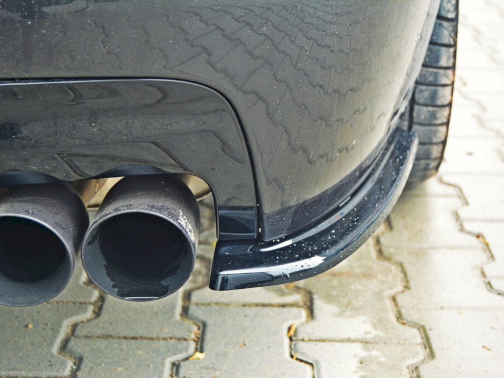 Rear Side Splitters Bmw 5 F11 M-Pack (Fits Two Double Exhaust Ends)
