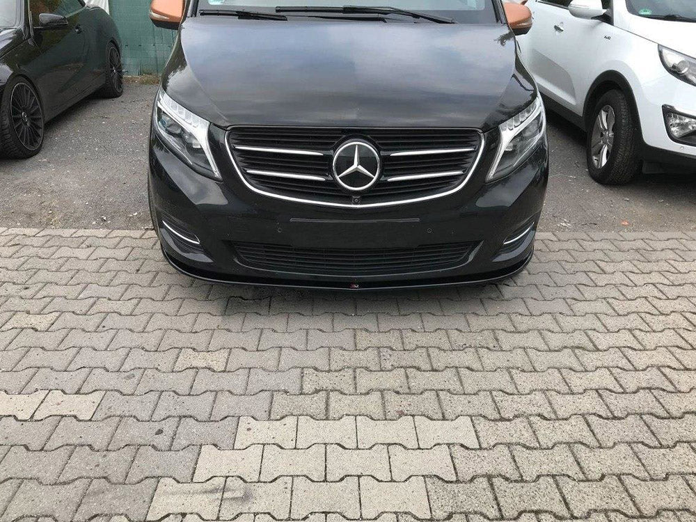 Front Splitter V.1 Mercedes V-Class W447 - Textured