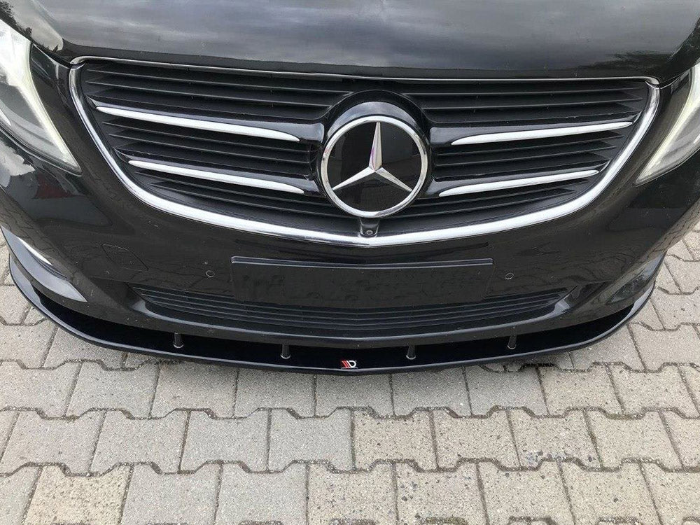 Front Splitter V.2 Mercedes V-Class W447 - Textured